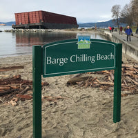 Barge Chilling Beach t-shirt